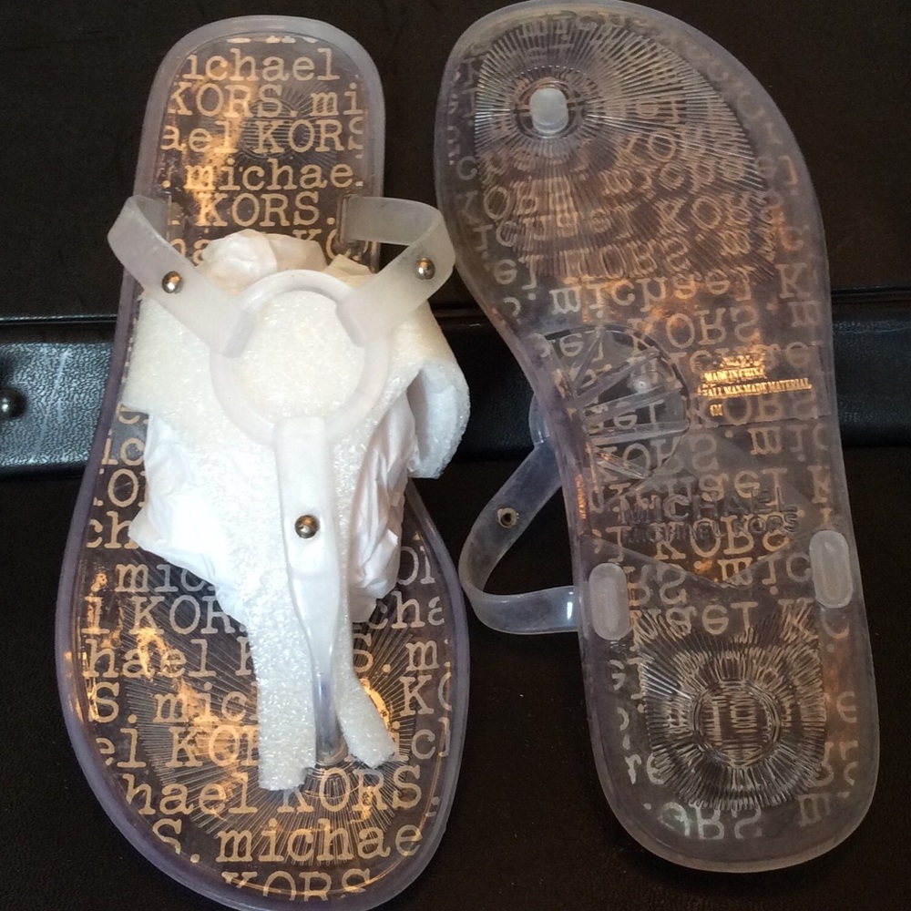 Women’s Michael Kors Clear flat Sandals